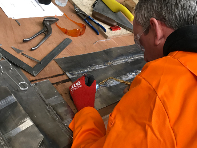 Basic Welding & Bossing Leadwork Training Course